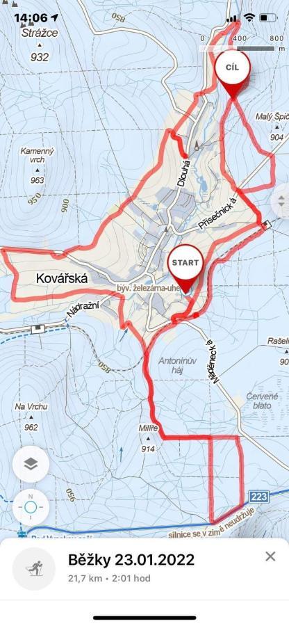 Apartmán Petra Kovářská Kültér fotó
